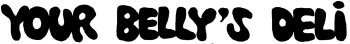 Logo of Your Belly's Deli in Bennington, VT